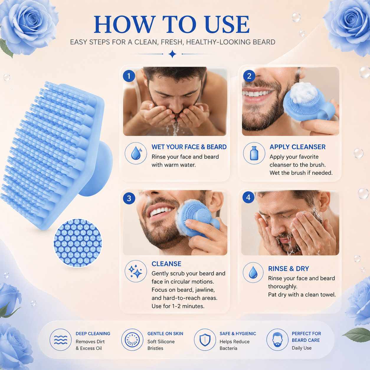 SkinPro Deep Clean Facial Brush