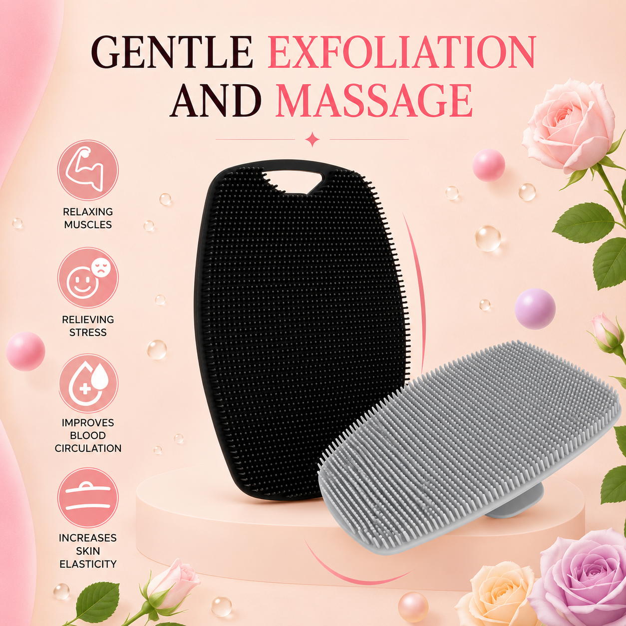 SilkScrub Body Exfoliating Brush