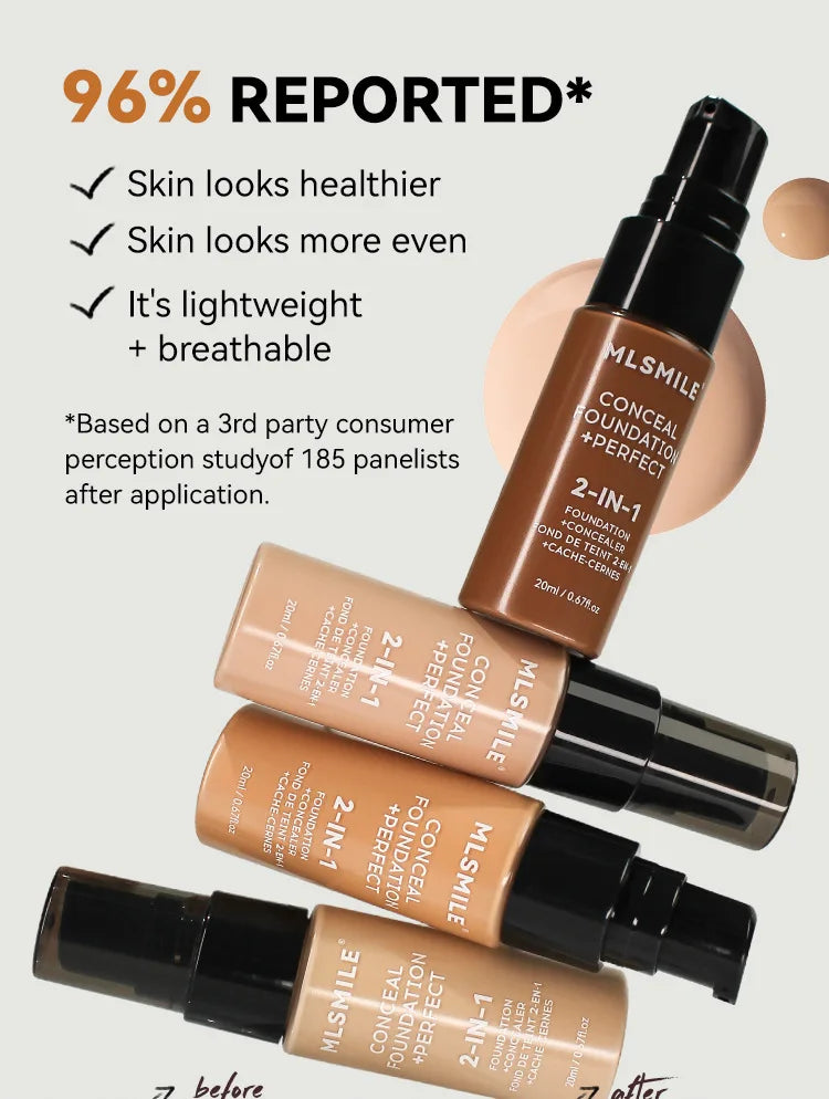 MLSMILE ProStay Powder Foundation